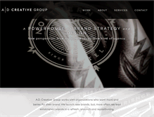 Tablet Screenshot of adcreativegroup.com